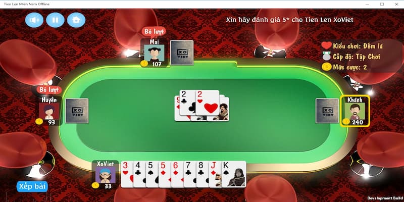 Chơi Tiến Lên Miền Nam Bongvip